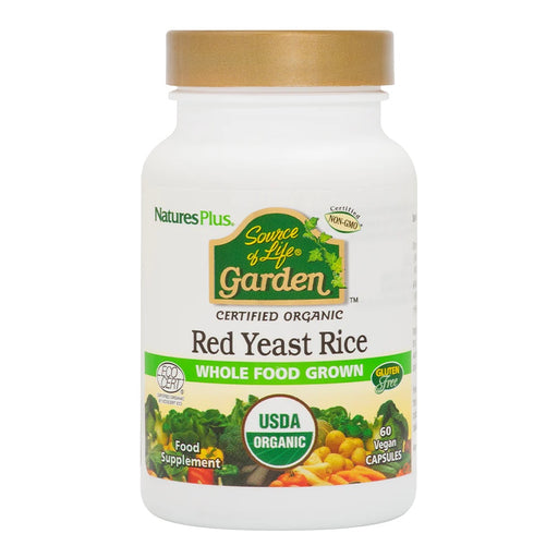 Nature's Plus Source of Life Garden Red Yeast Rice 60s - Dennis the Chemist