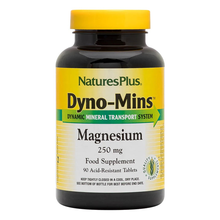 Nature's Plus Dyno-Mins Magnesium 250mg 90's - Dennis the Chemist