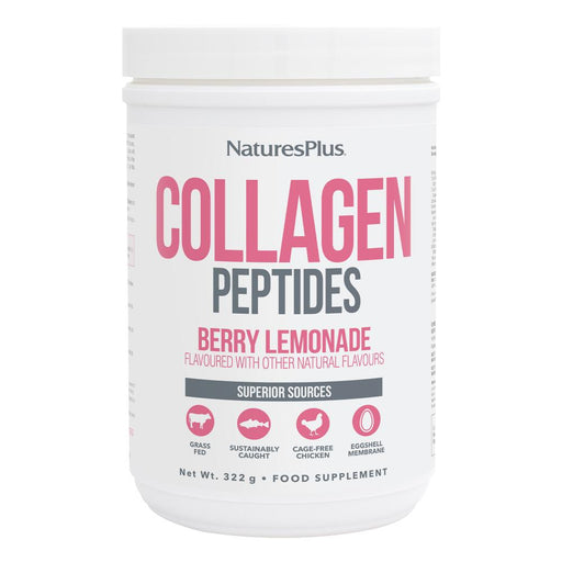 Nature's Plus Collagen Peptides Berry Lemonade 322g - Dennis the Chemist