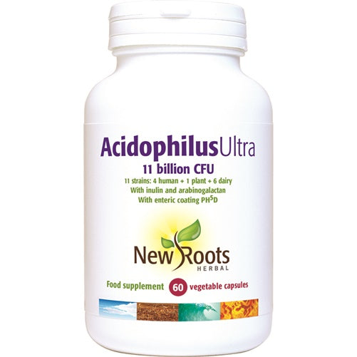 New Roots Herbal Acidophilus Ultra 60's - Dennis the Chemist