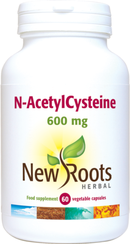 New Roots Herbal N-AcetylCysteine 600mg 60's - Dennis the Chemist