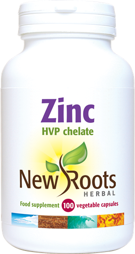 New Roots Herbal Zinc HVP Chelate 100's - Dennis the Chemist