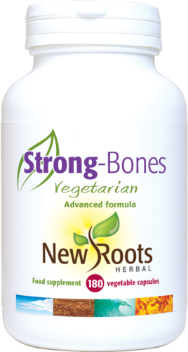 New Roots Herbal Strong Bones (Vegetarian) 180's - Dennis the Chemist