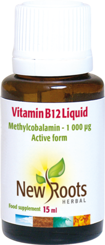 New Roots Herbal Vitamin B12 Liquid 15ml - Dennis the Chemist