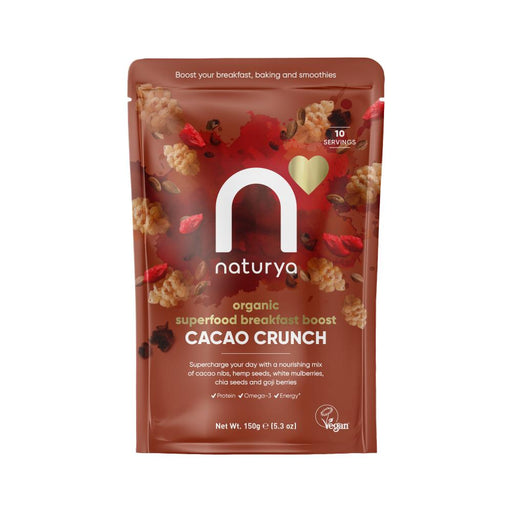 Naturya Organic Superfood Breakfast Boost Cacao Crunch 150g - Dennis the Chemist