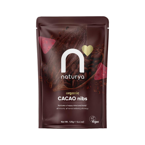 Naturya Organic Cacao Nibs 125g - Dennis the Chemist