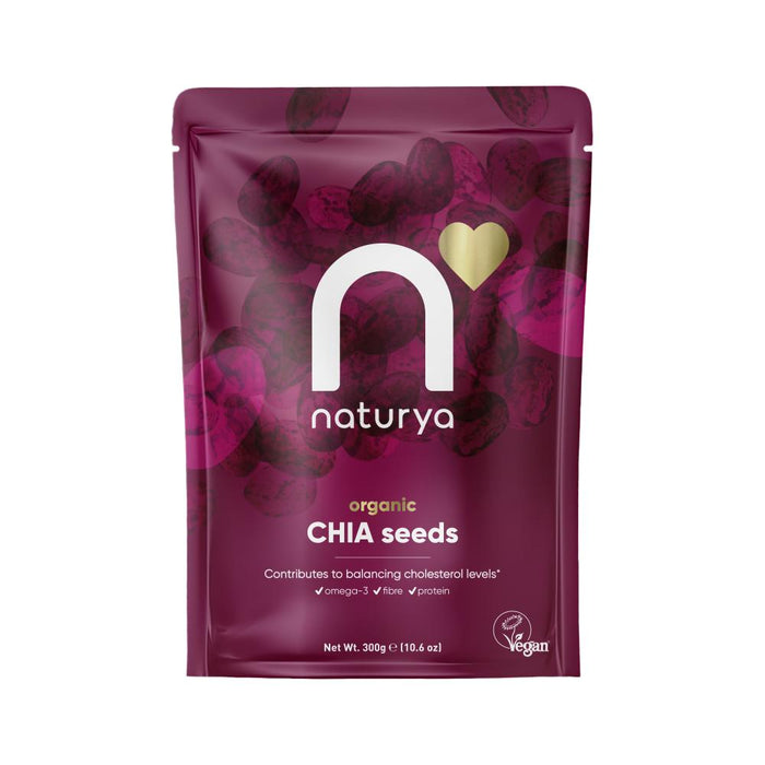 Naturya Organic Chia Seeds 300g - Dennis the Chemist