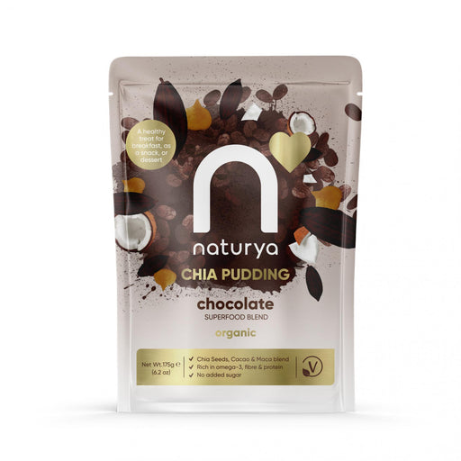 Naturya Chia Pudding Chocolate Organic 175g - Dennis the Chemist