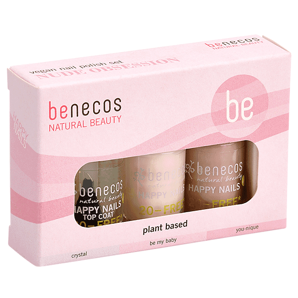 Benecos Nude Obsession Nail Gift Set 3x5ml