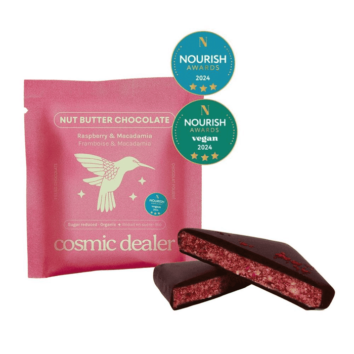 Cosmic Dealer Nut Butter Chocolate Raspberry & Macadamia 20g