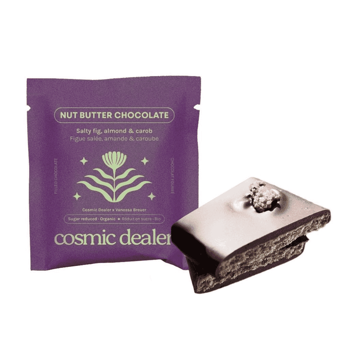 Cosmic Dealer Nut Butter Chocolate Salty Fig, Almond & Carob 20g