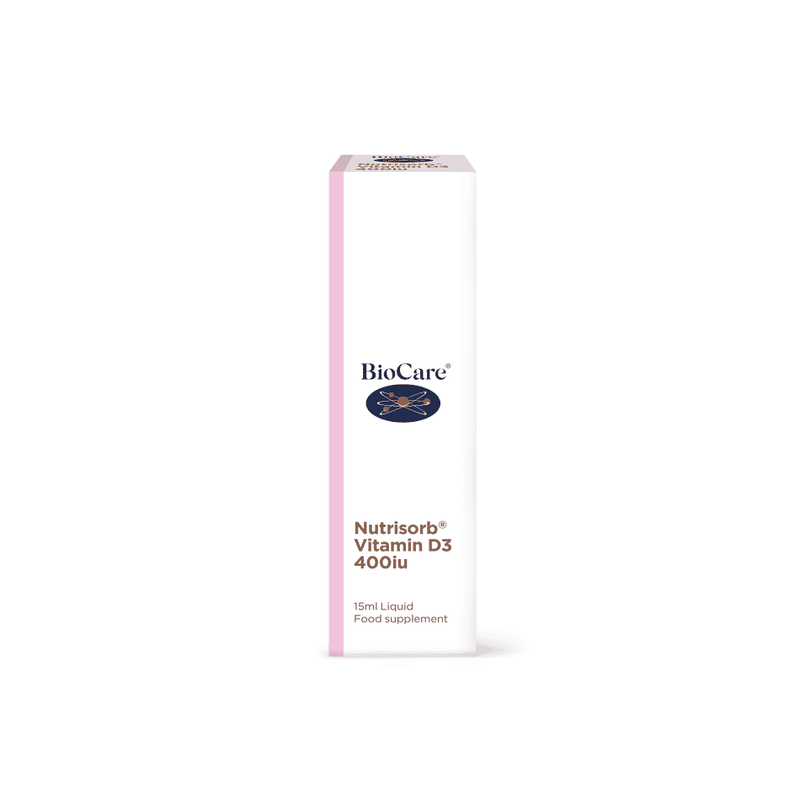 BioCare Nutrisorb Vitamin D3 400iu 15ml - Dennis the Chemist