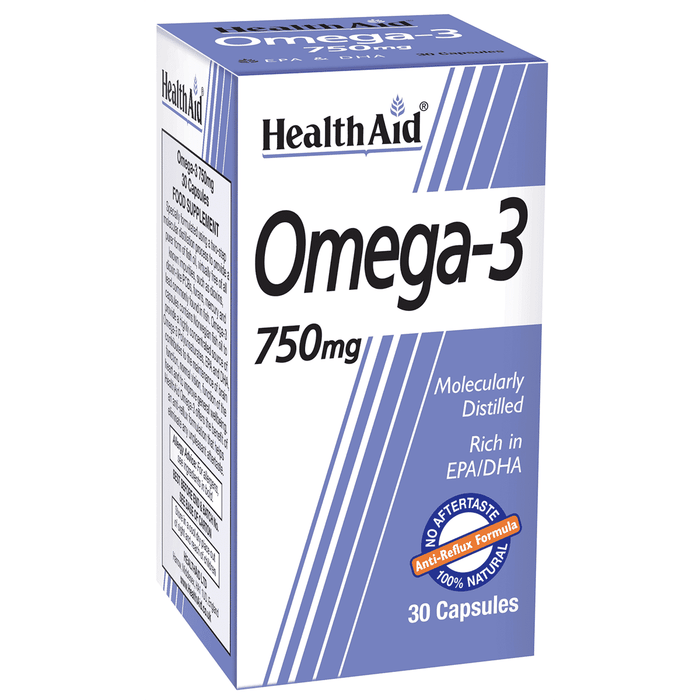 Health Aid Omega-3 750mg 30s