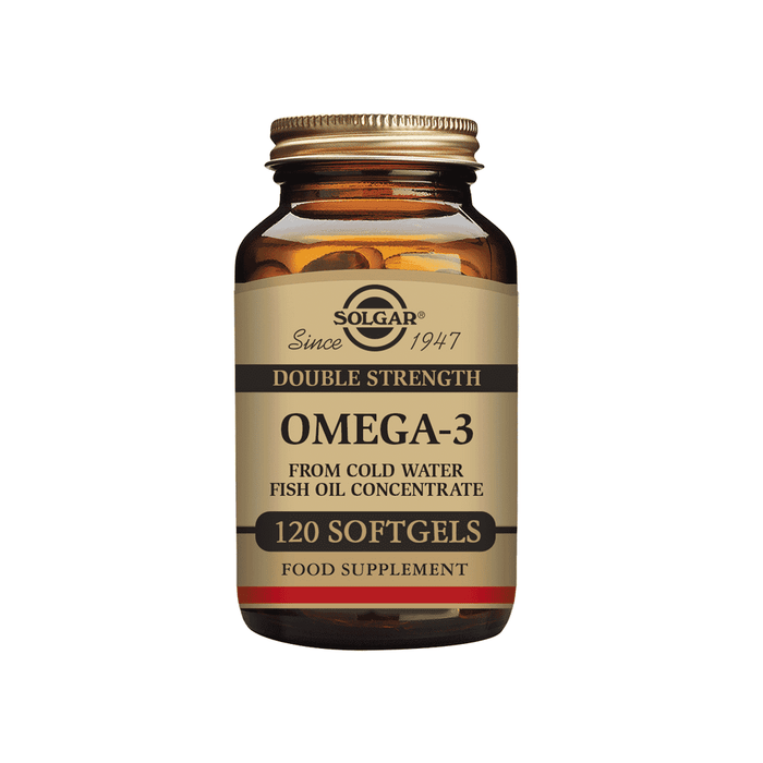 Solgar Omega-3 Fish Oil (Double Strength) 120s