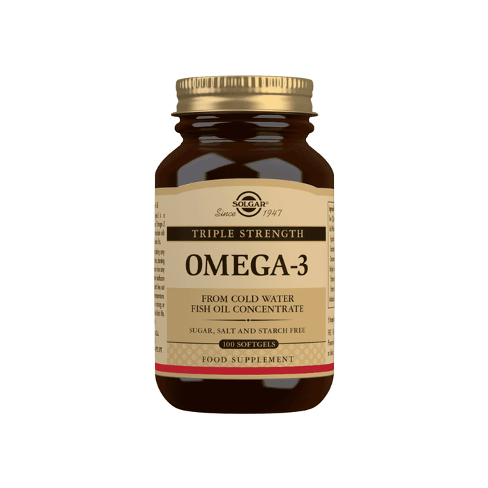 Solgar Omega-3 Fish Oil (Triple Strength) 100s