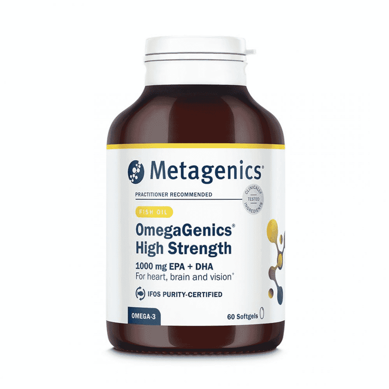 Metagenics OmegaGenics High Strength Omega-3 Fish Oil 60s