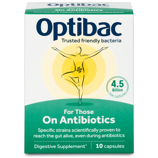 Optibac For Those On Antibiotics 10's - Dennis the Chemist