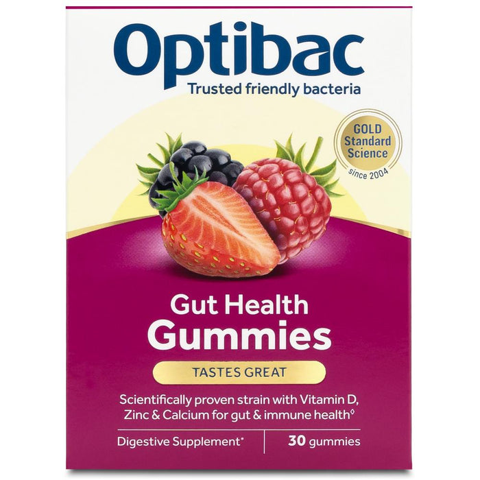 Optibac Gut Health Gummies 30s - Dennis the Chemist
