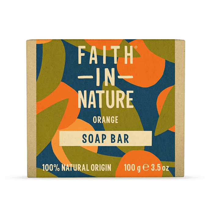 Faith In Nature Orange Soap Bar 100g