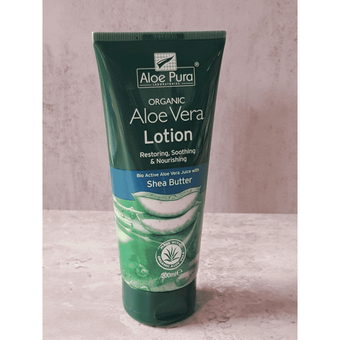 Aloe Pura Organic Aloe Vera Lotion with Shea Butter 200ml