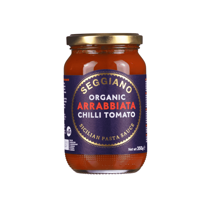 Seggiano Organic Arrabbiata Chilli Tomato Sicilian Pasta Sauce 350g