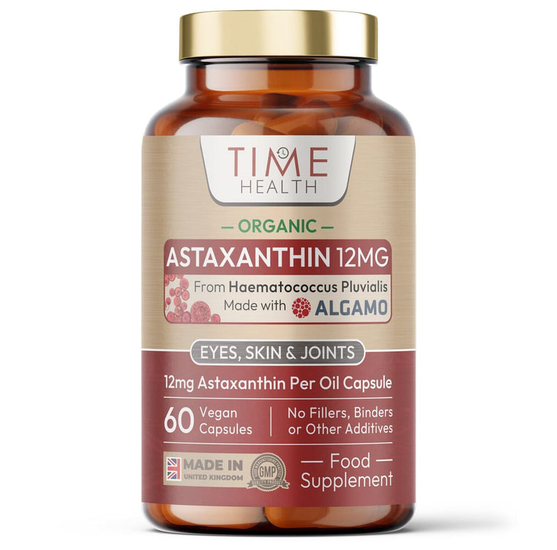 Time Health Organic Astaxanthin 12mg 60s