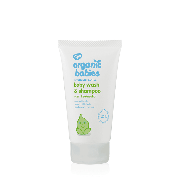 Green People Organic Babies Baby Wash & Shampoo Scent-Free/Neutral 150ml
