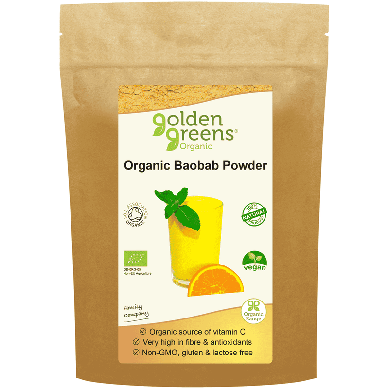 Golden Greens (Greens Organic) Organic Baobab Powder 100g