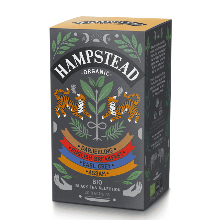 Hampstead Tea Organic Black Tea Selection 20s - Dennis the Chemist