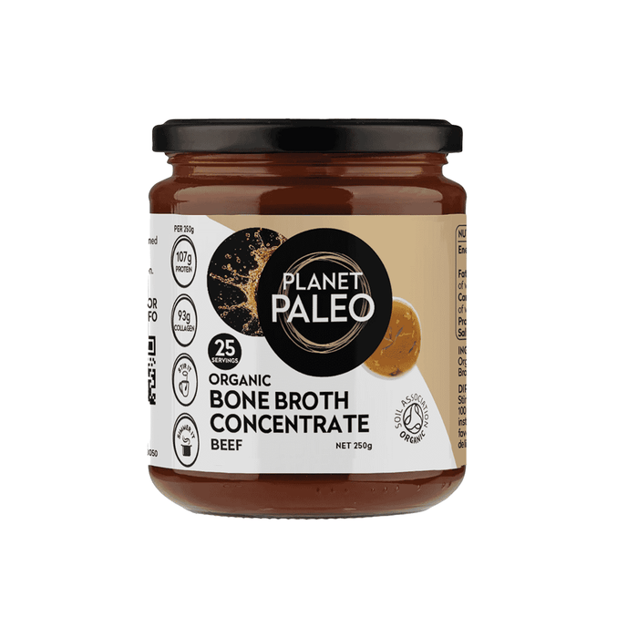 Planet Paleo Organic Bone Broth Concentrate Beef 250g