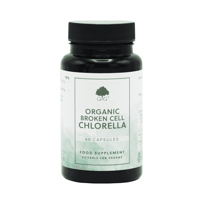 G&G Vitamins Organic Broken Cell Chlorella 60s