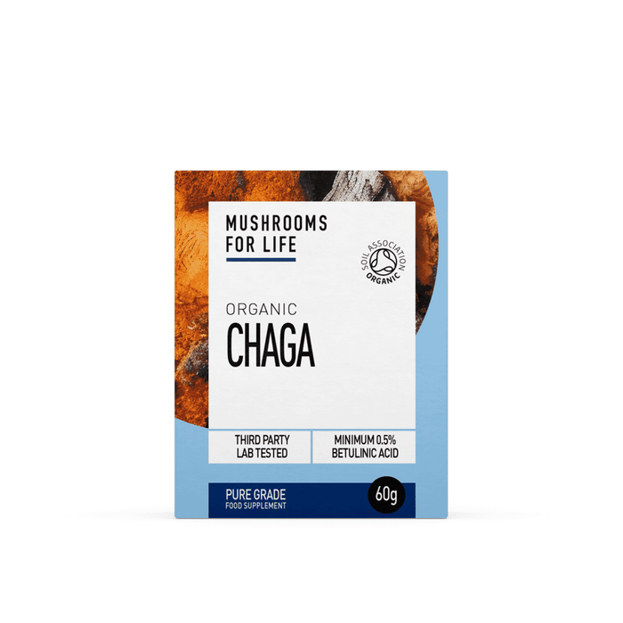 Mushrooms For Life Organic Chaga 60g Powder