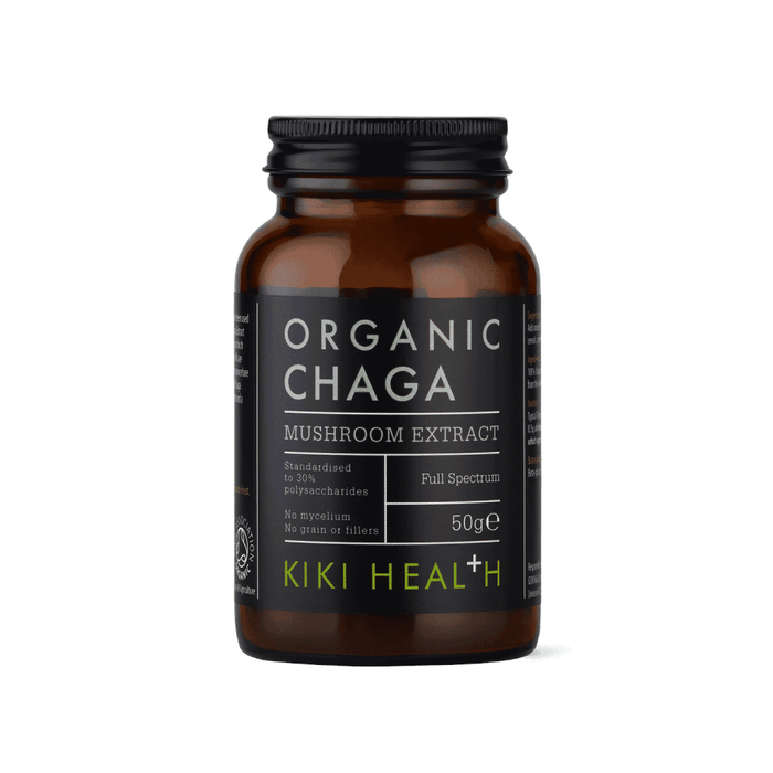 Kiki Health Organic Chaga Mushroom Extract Powder 50g