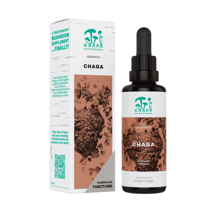Kaapa Mushrooms Organic Chaga Traditional Tincture 50ml