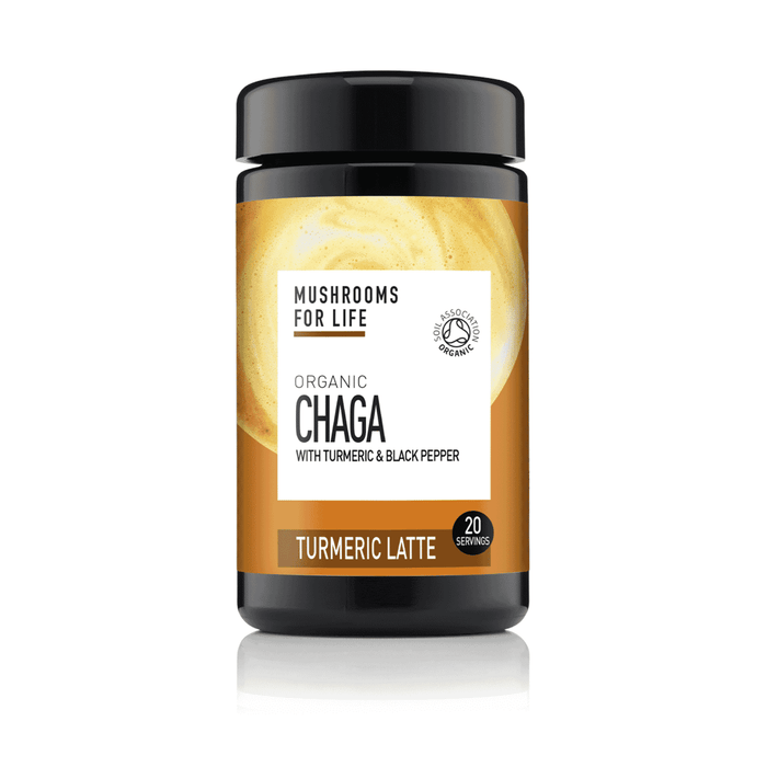Mushrooms For Life Organic Chaga Turmeric Latte 120g