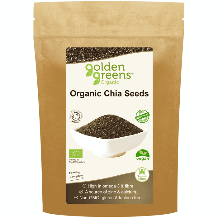 Golden Greens (Greens Organic) Organic Chia Seeds 250g - Dennis the Chemist