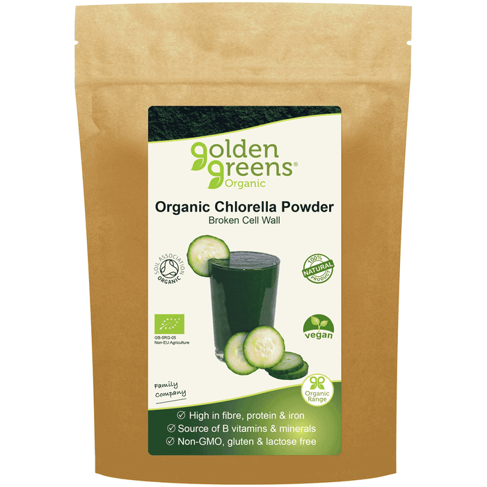 Golden Greens (Greens Organic) Organic Chlorella Powder 100g - Dennis the Chemist