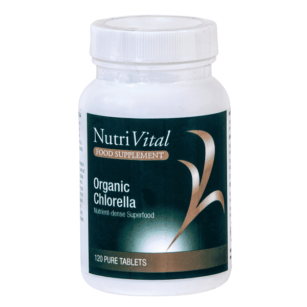 Nutrivital Organic Chlorella Tablets 120s