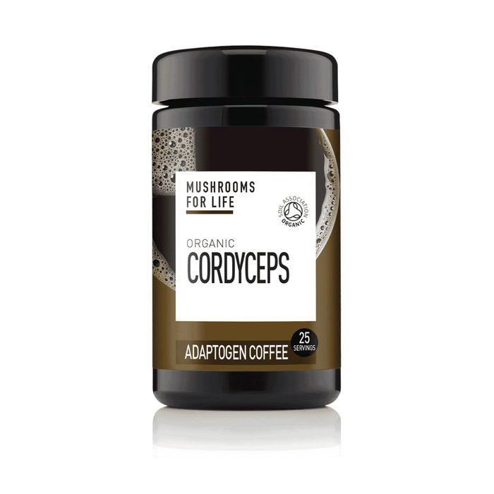 Mushrooms For Life Organic Cordyceps Adaptogen Coffee 75g