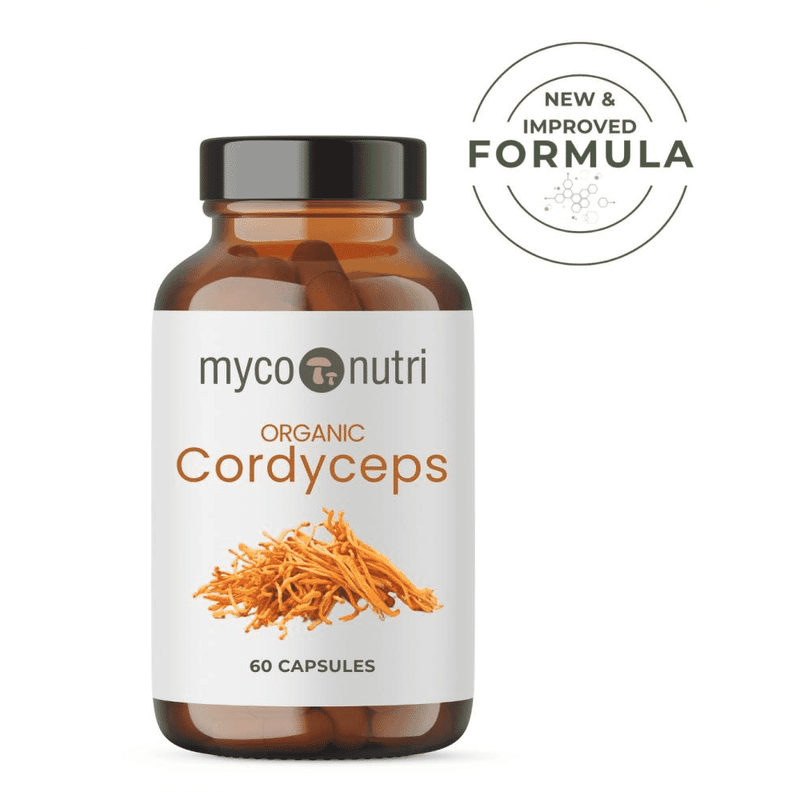MycoNutri Organic Cordyceps Capsules 60s - Dennis the Chemist