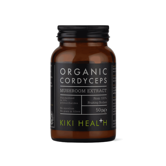 Kiki Health Organic Cordyceps Mushroom Extract Powder 50g