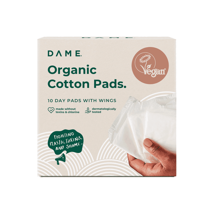 Dame Organic Cotton Pads 10s