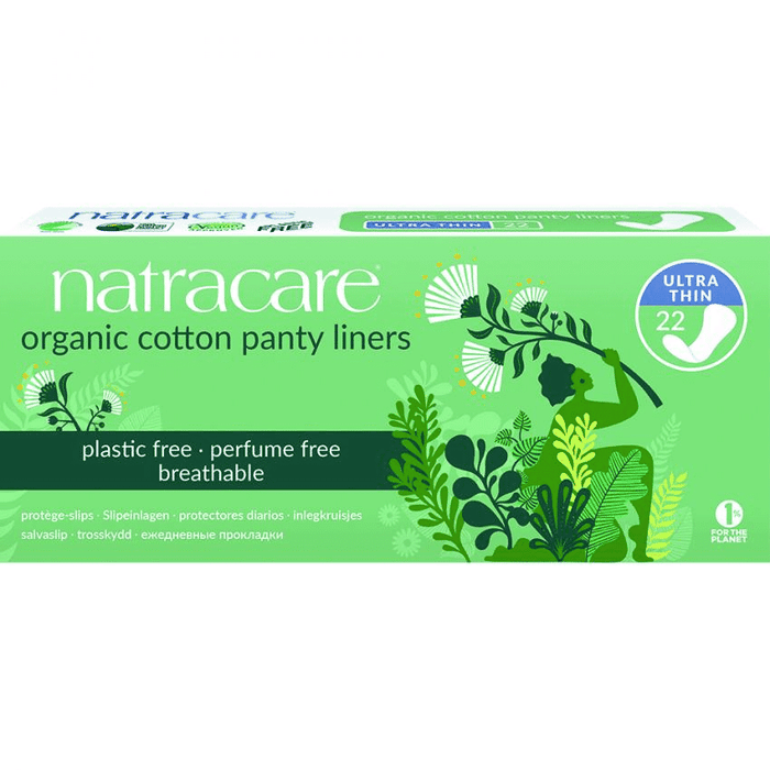 Natracare Organic Cotton Pantyliners Ultra Thin 22s