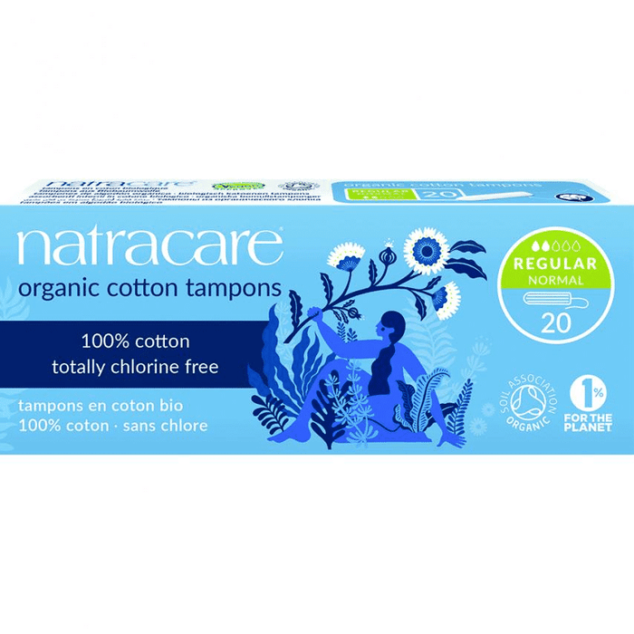 Natracare Organic Cotton Tampons Regular 20s