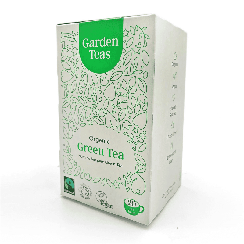 Garden Teas Organic Fairtrade Green Tea 20 Teabags