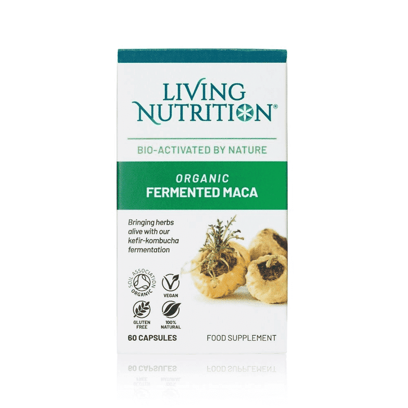 Living Nutrition Organic Fermented Maca 60s