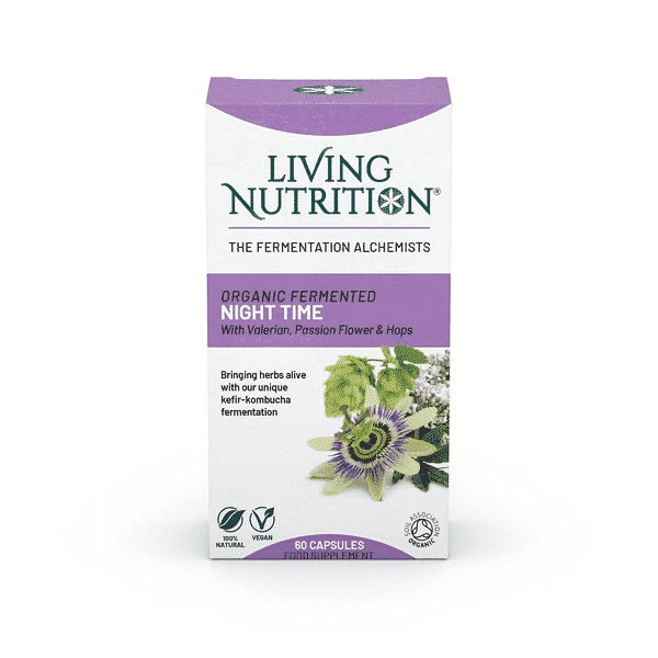 Living Nutrition Organic Fermented Night Time 60s