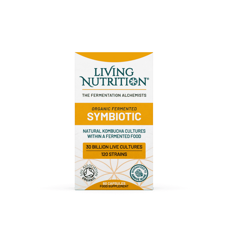 Living Nutrition Organic Fermented Symbiotic 60s