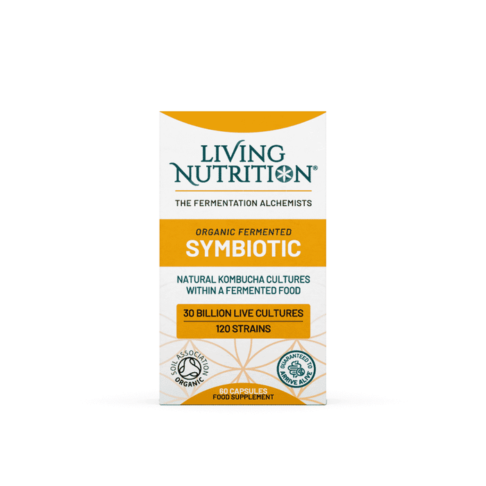 Living Nutrition Organic Fermented Symbiotic 60s