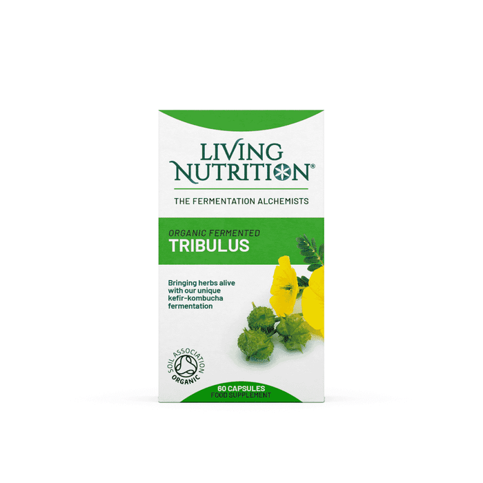 Living Nutrition Organic Fermented Tribulus 60s